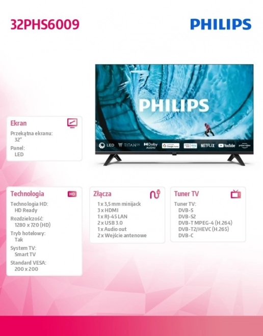 Televízor LED 32 palcový
