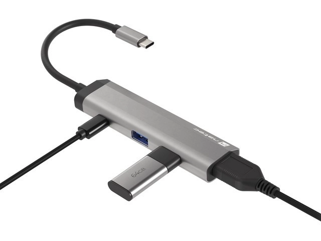 Ultratenká stacja dokująca USB-C Natec Fowler Slim