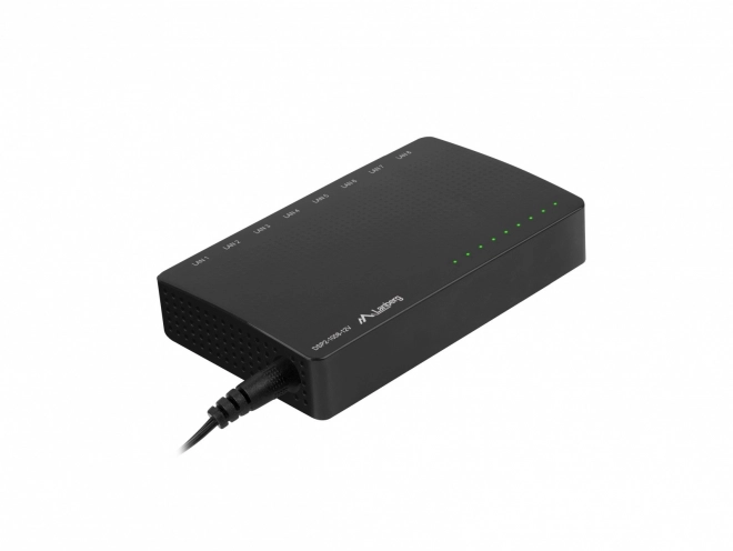 Neriadený stolový gigabitový prepínač Lanberg s 8 portami
