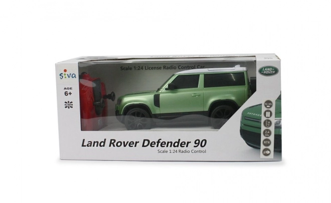 Land Rover RC Defender - Zelené Autíčko na Diaľkové Ovládanie 2.4 GHz