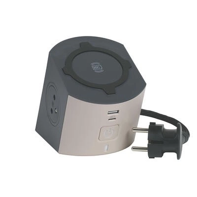 Predlžovačka s indukciou a USB A/C