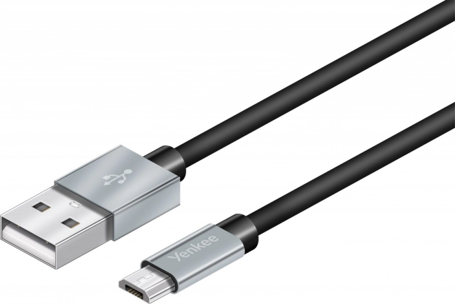 Kábel USB na Micro USB na synchronizáciu a nabíjanie 2m