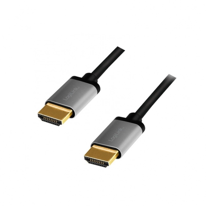 Kábel HDMI 4K/60Hz hliníkový 2m čierny