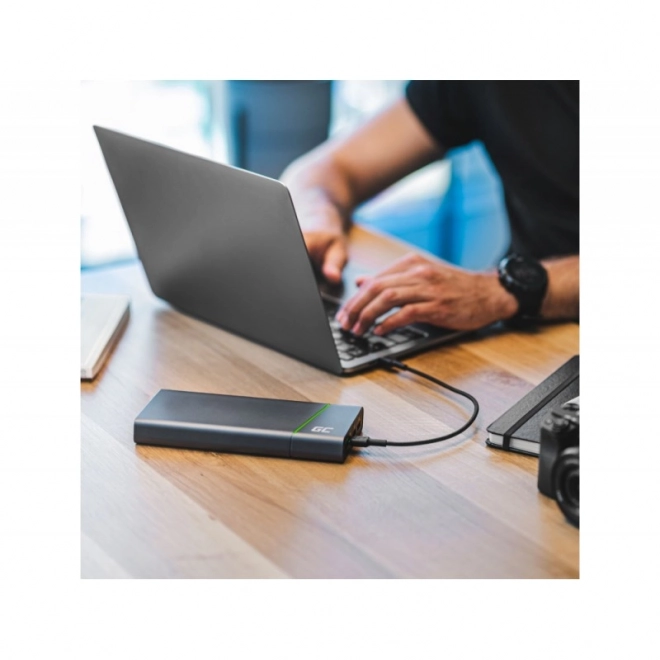 Nabíjací kábel USB-C Green Cell Power Delivery 60W, QC 3.0, 1,2 m