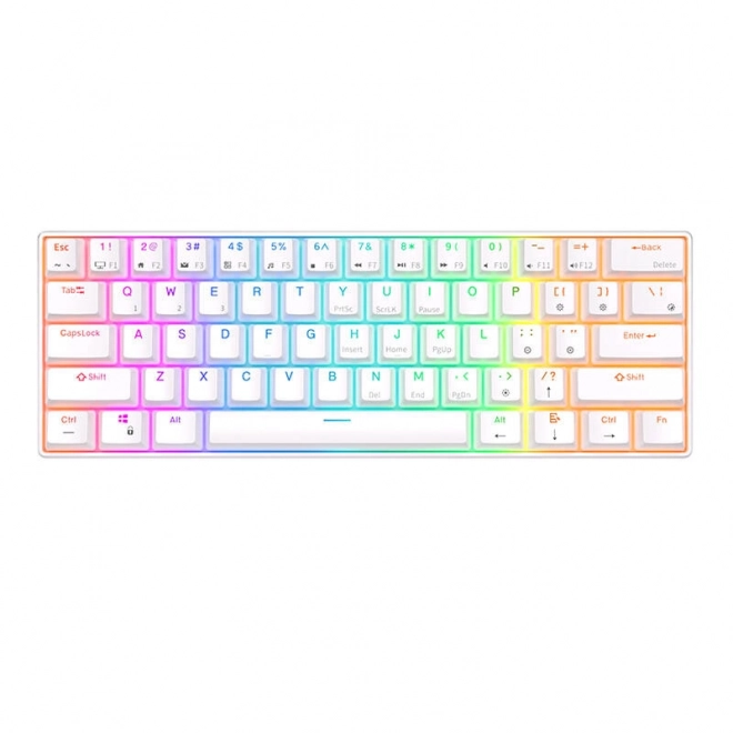 Mechanická klávesnica Royal Kludge RK61 RGB biela