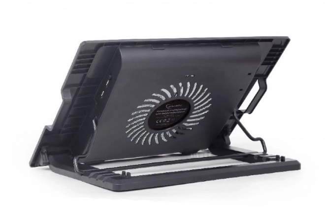 Stojan s ventilátorom pre notebook 17 palcov