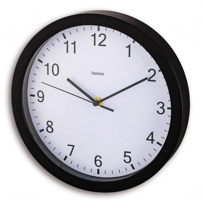 Nástenné hodiny Elba 25 cm čierne