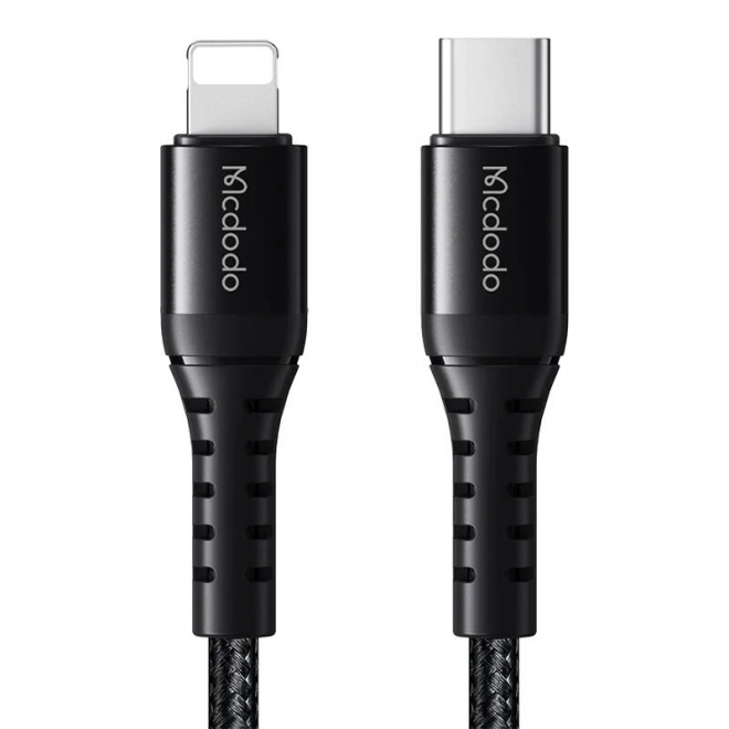 Kabel USB-C na Lightning McDodo 36W 1m Čierny