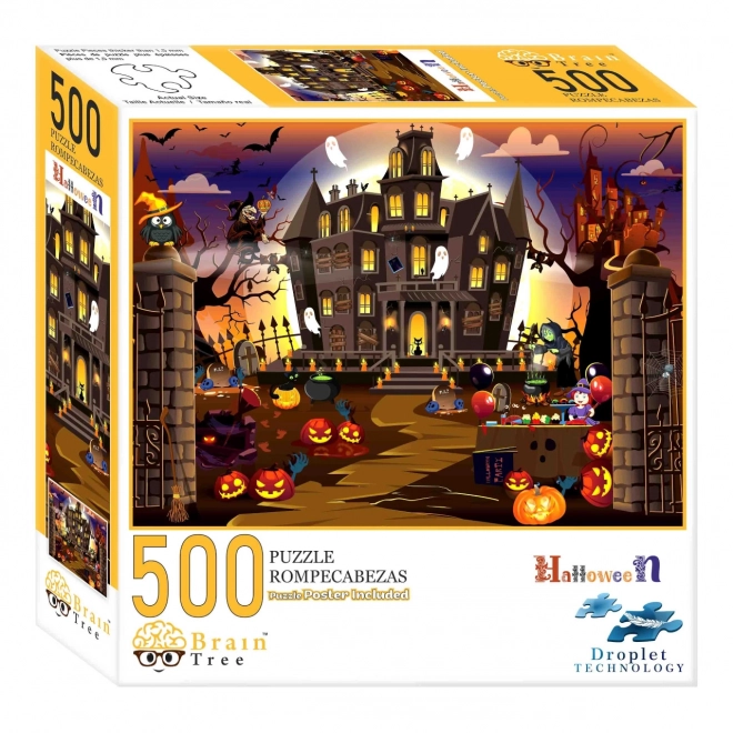 Halloween Puzzle Brain Tree 500 Dielikov