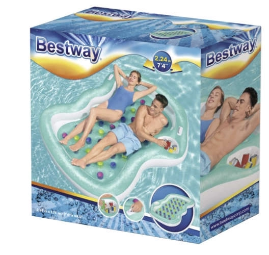 Dvojité nafukovacie lehátko - BESTWAY 43045