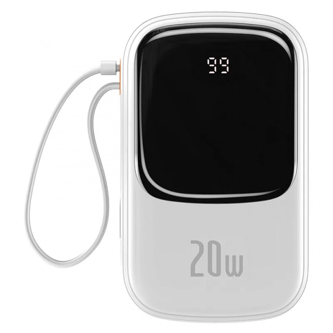 Power banka Baseus Qpow Pro s Lightning a USB-C káblom 20 000mAh 20W