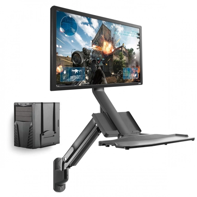 Univerzálny nástenný držiak na monitor a klávesnicu