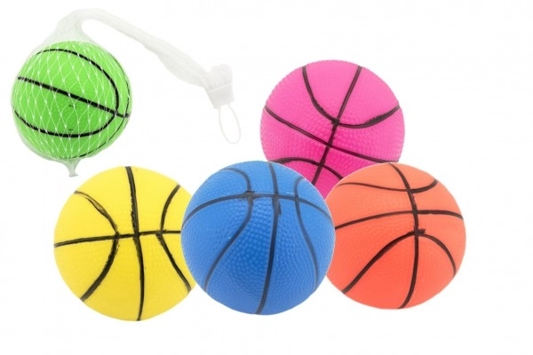 Basketbalová gumená lopta 8,5 cm, 5 farieb