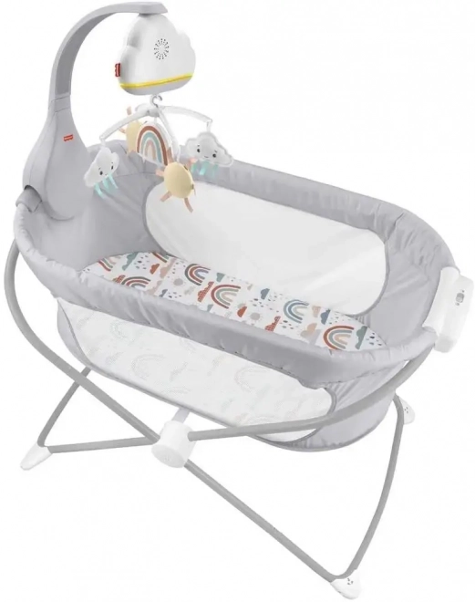 Kolotoč Fisher-Price nad postieľku - Dážď s dúhou