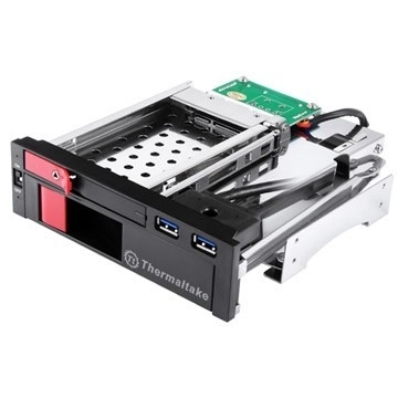 Kryt na HDD Rack Panel 2xUSB 3.0 SATA3 3,5 a 2,5 palcový