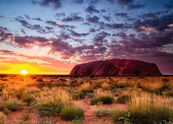 Puzzle Krásna miesta Uluru 1000 dielikov