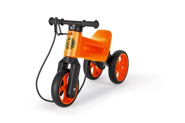 Odrážadlo Funny Wheels Rider SuperSport 2v1 oranžové – Oranžová