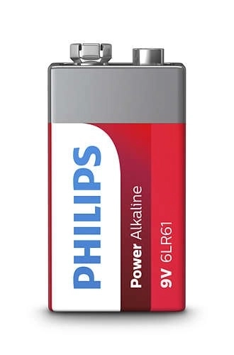 Alkalická batéria Philips 9V