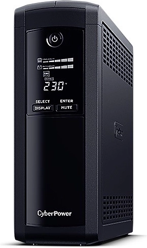 Záložný zdroj UPS CyberPower VP1200EILCD 1200 VA / 720 W s AVR a LCD