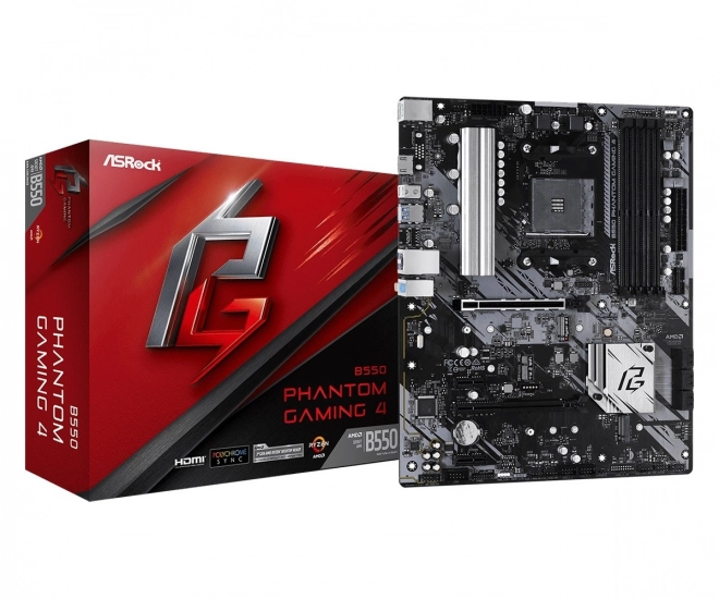 Základná doska Asrock B550 Phantom Gaming 4