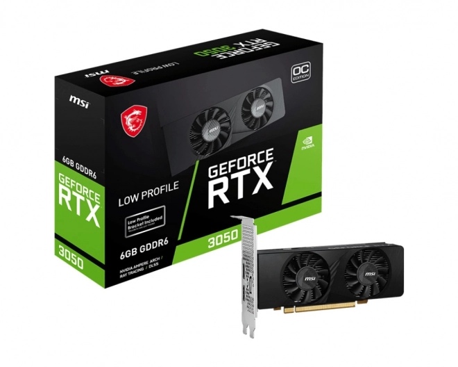 Grafická karta MSI GeForce RTX 3050 6GB GDDR6