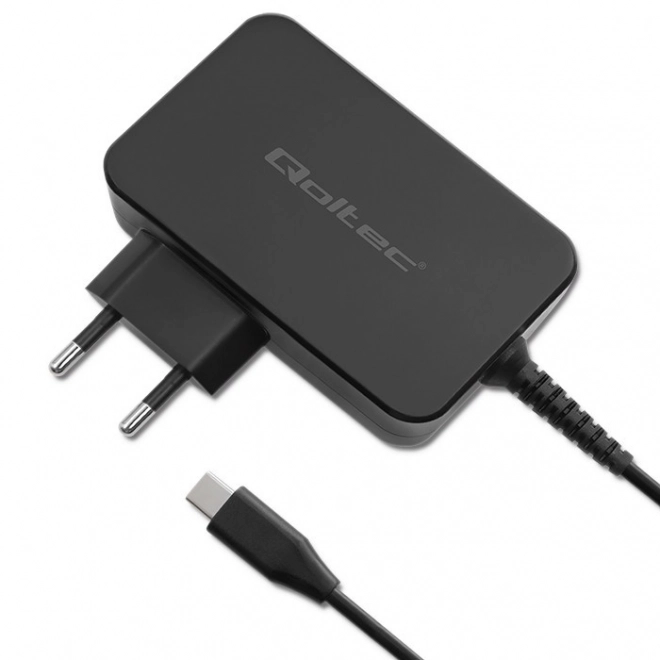 GaN power pro nabíjačka USB-C 100W čierna