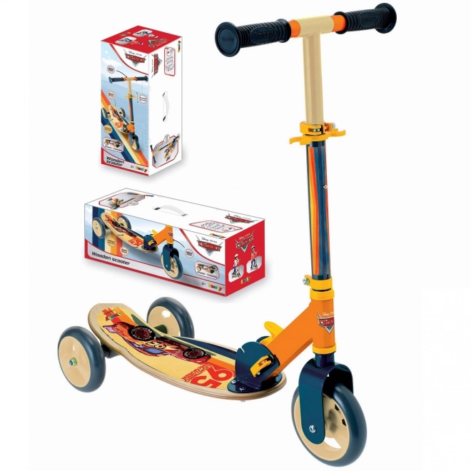 Drevená trojkolka SMOBY s licenciou Cars