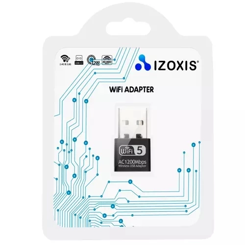 Adaptér Wifi USB 1200Mbps Izoxis