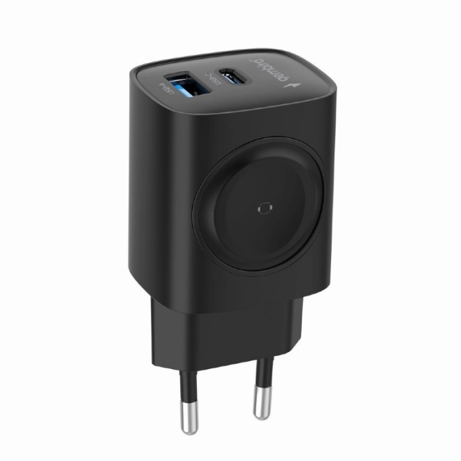 Univerzálna USB nabíjačka 20W PowerDelivery Quick Charge 3.0 čierna