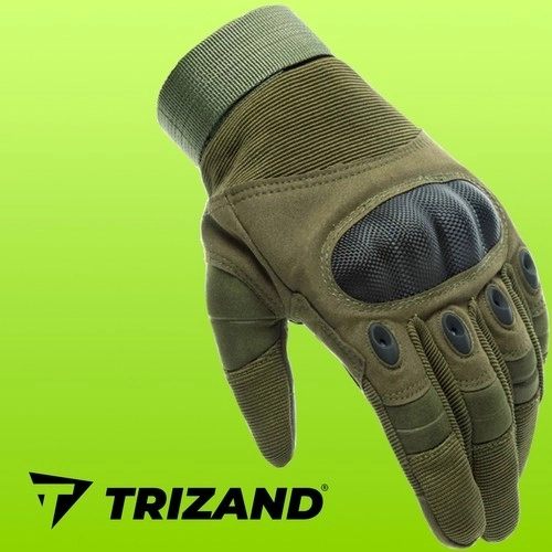 Khaki taktické rukavice XL Trizand