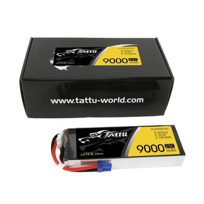 Akumulátor LiPo TATTU Gens Ace 9000mAh 22.2V 25C