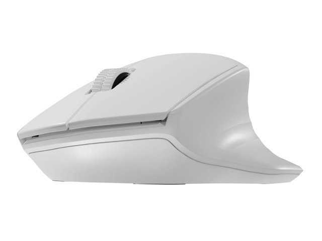 Bezdrôtová myš Siskin 2 1600 DPI Bluetooth 5.0 + 2,4 GHz – Biela