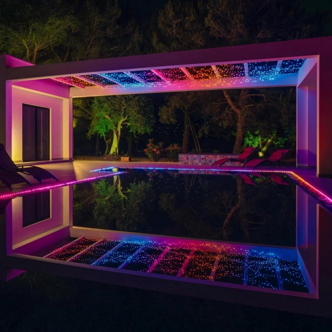 Inteligentné vianočné svetlá Twinkly Strings 400 LED RGB