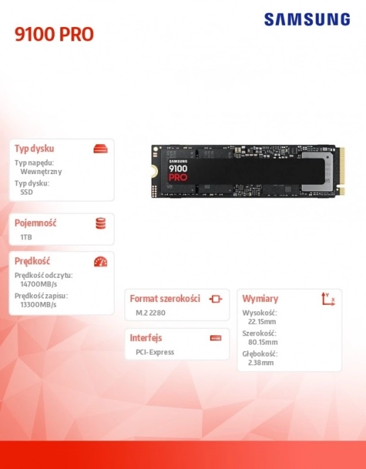 Špičkový rýchly SSD Samsung PRO