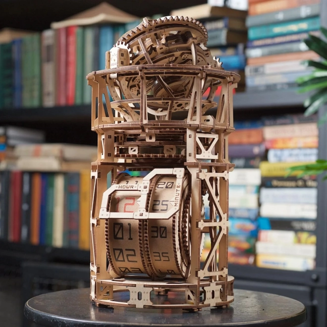 Ugears 3D puzzle Sky Watcher Tourbillon stolové hodiny