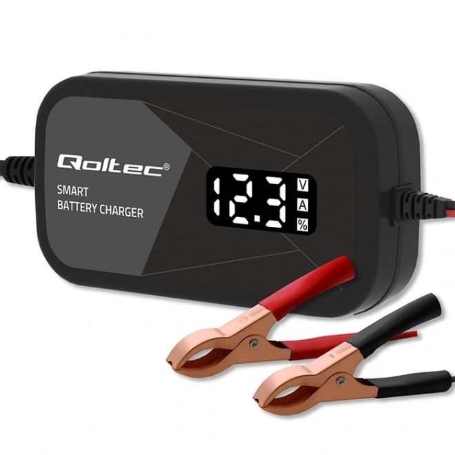 Inteligentná mikroprocesorová nabíjačka 12V, 2A s LCD displejom