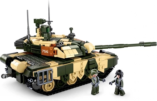 Realistický model tanku T-90