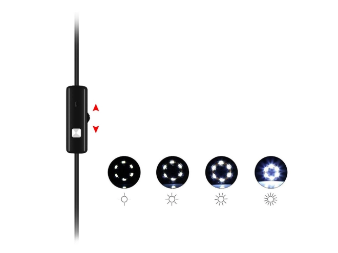 6 LED s plynulou reguláciou jasu
