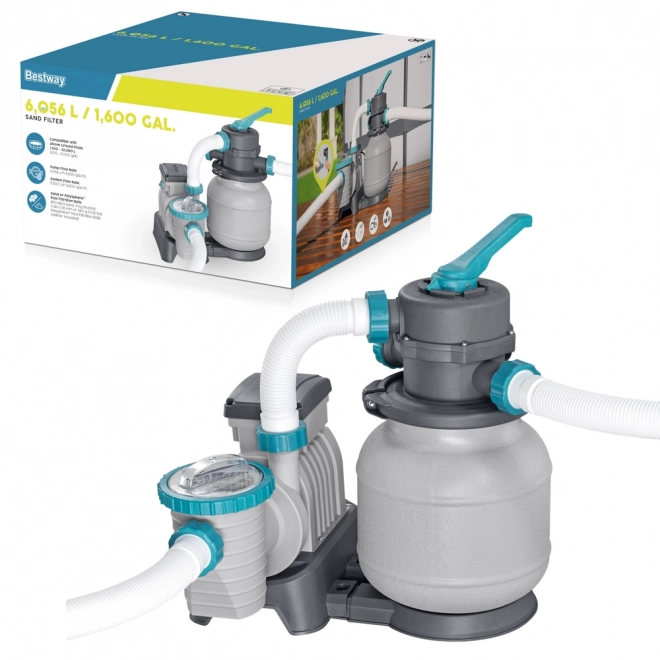 Piesková filtrácia do bazéna Bestway