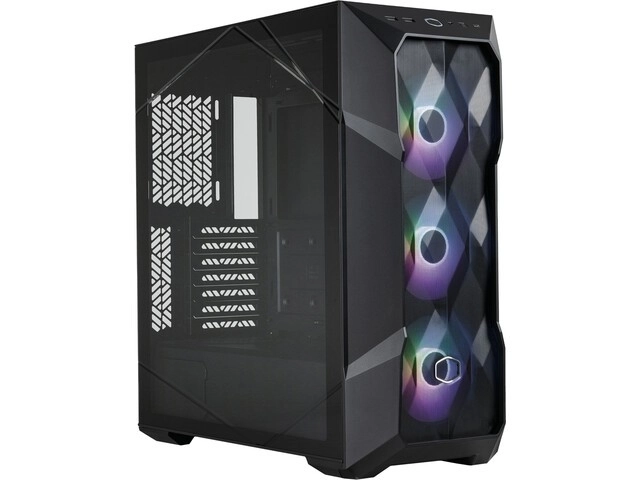 Skriňa MasterBox TD500 V2 Mesh s oknom ARGB čierna