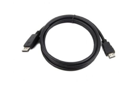 Čierny kábel DisplayPort na HDMI 10m