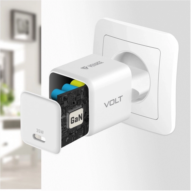 Univerzálna USB C nabíjačka do zásuvky VOLT 35W