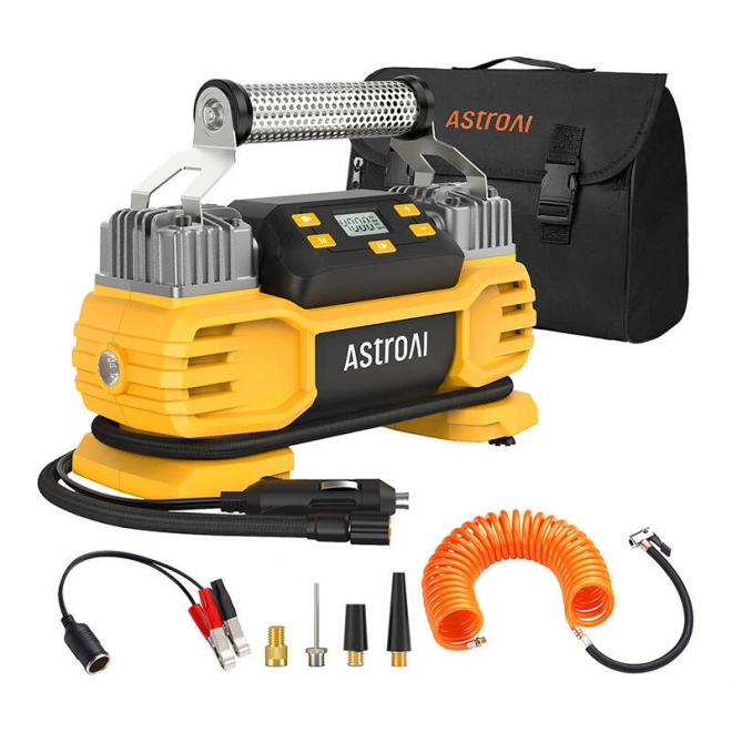 Duálny kompresor AstroAI Airun T2 160 PSI pre ťažké pneumatiky