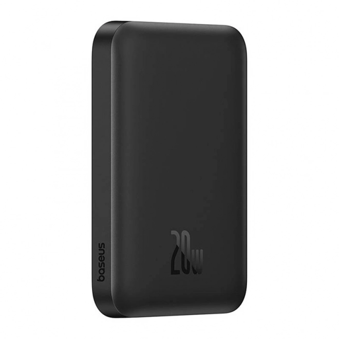 Mini bezdrôtová powerbank 20 W Baseus (čierna)