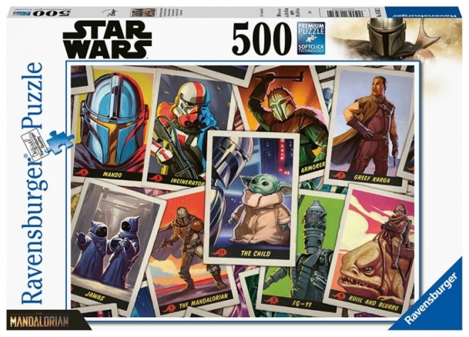 Ravensburger Puzzle Star Wars: Mandalorian 500 dielikov