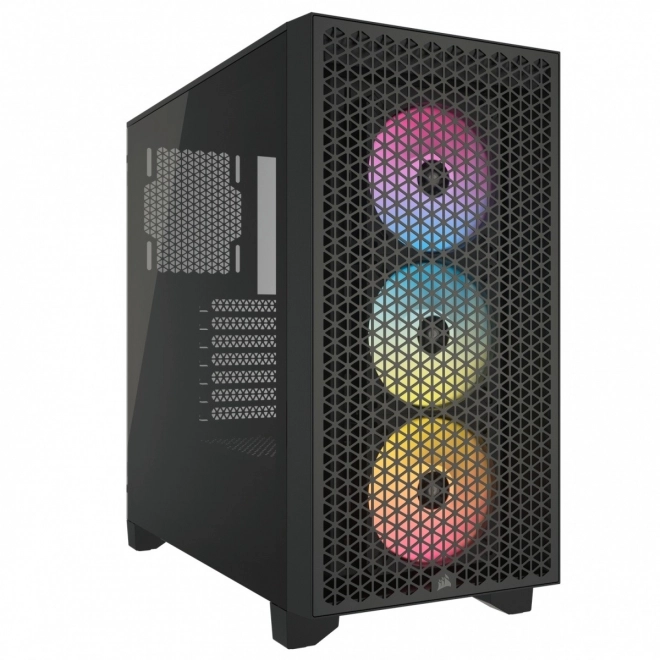 Corsair 3000D airflow rgb tg mid-tower čierna