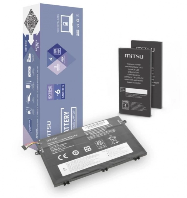 Náhradná batéria pre Lenovo ThinkPad E480 a E580