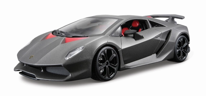 RC šedé auto Lamborghini Sesto Elemento na diaľkové ovládanie