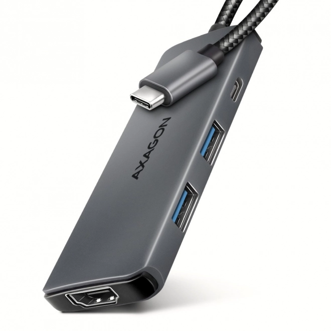 Axagon univerzálny usb-c rozbočovač s 8K hdmi