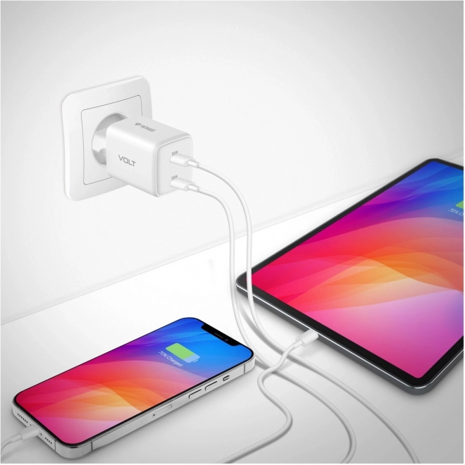 Rýchlonabíjačka USB C 35W s dvoma portami